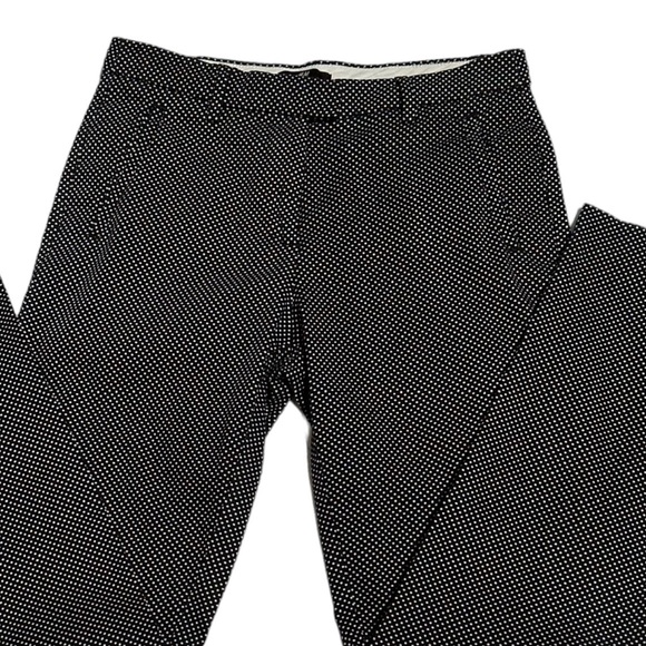 H&M Pants & Jumpsuits Hm Black Tiny Polka Dot Straight Leg Pants